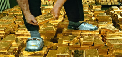 نەعلی ئاسنینی بانكەكانی  زێڕ هەڵگرتن