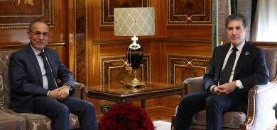 رئيس إقليم كوردستان يجتمع مع مسؤول الأمم المتحدة في العراق