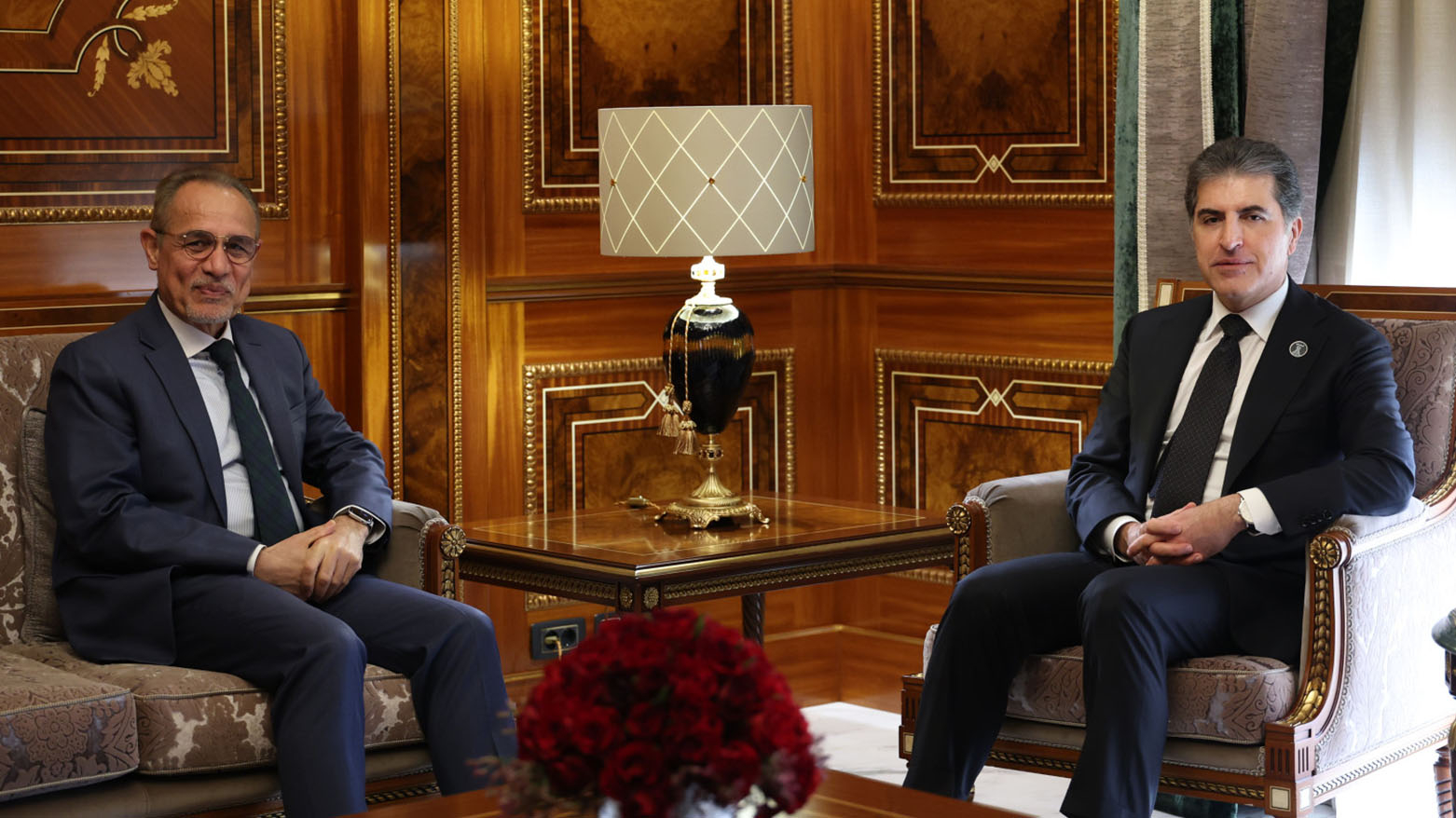 رئيس إقليم كوردستان يجتمع مع مسؤول الأمم المتحدة في العراق