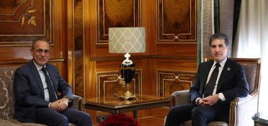 President Nechirvan Barzani receives UN Resident and Humanitarian Coordinator for Iraq