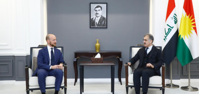 دزەیي يبحث التوترات الإقليمية والهجمات على إقليم كوردستان مع أربعة قناصل دوليين