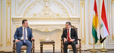 رئيس الحكومة يستقبل القنصل العام التركي لدى إقليم كوردستان