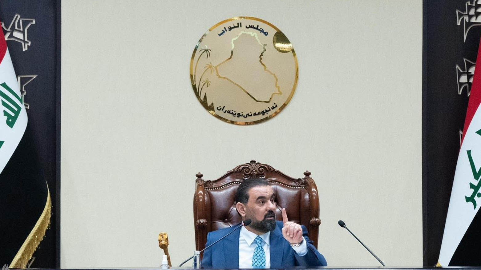 الحلبوسي يؤكد حرص البرلمان على صرف رواتب موظفي إقليم كردستان وفصلها عن الخلافات السياسية