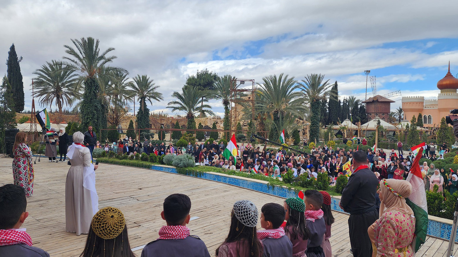 Ji bo cara yekem.. Hikûmeta Sûriyeyê li Şam û Helebê Newrozê pîroz dike