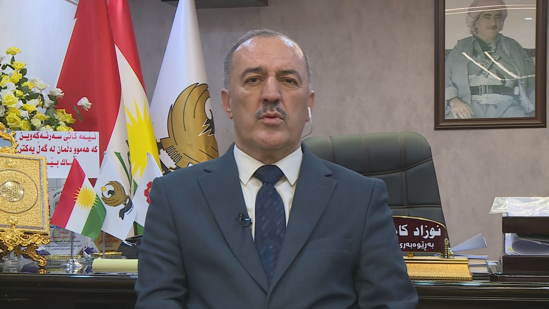 نوزاد شيخ كامل : المستودعات مليئة بالأغذية وعلى المواطنين أن يطمئنوا