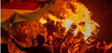 الكورد في أجزاء كوردستان الأربعة وأوروبا يحيون عيد نوروز