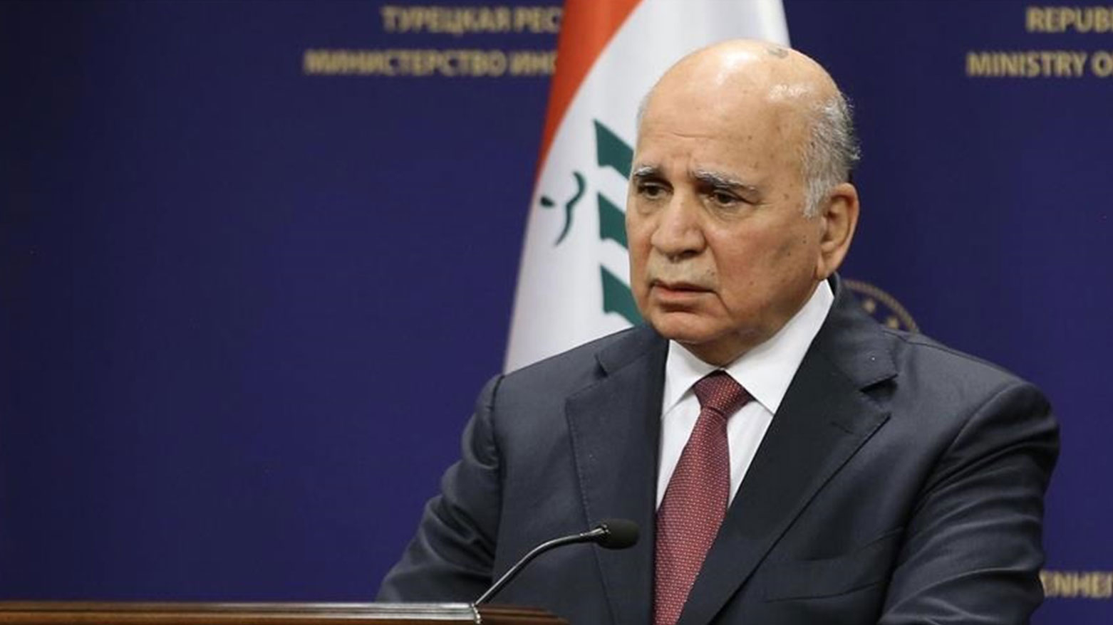 وزير الخارجية العراقي يدعو لردع حقيقي ضد مستهدفي جهاز المخابرات الوطني