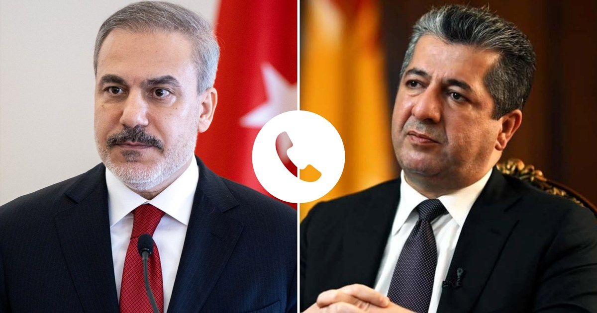 Türkiye’s Foreign Minister Extends Condolences to KRG Prime Minister After Deadly Peshmerga Strike