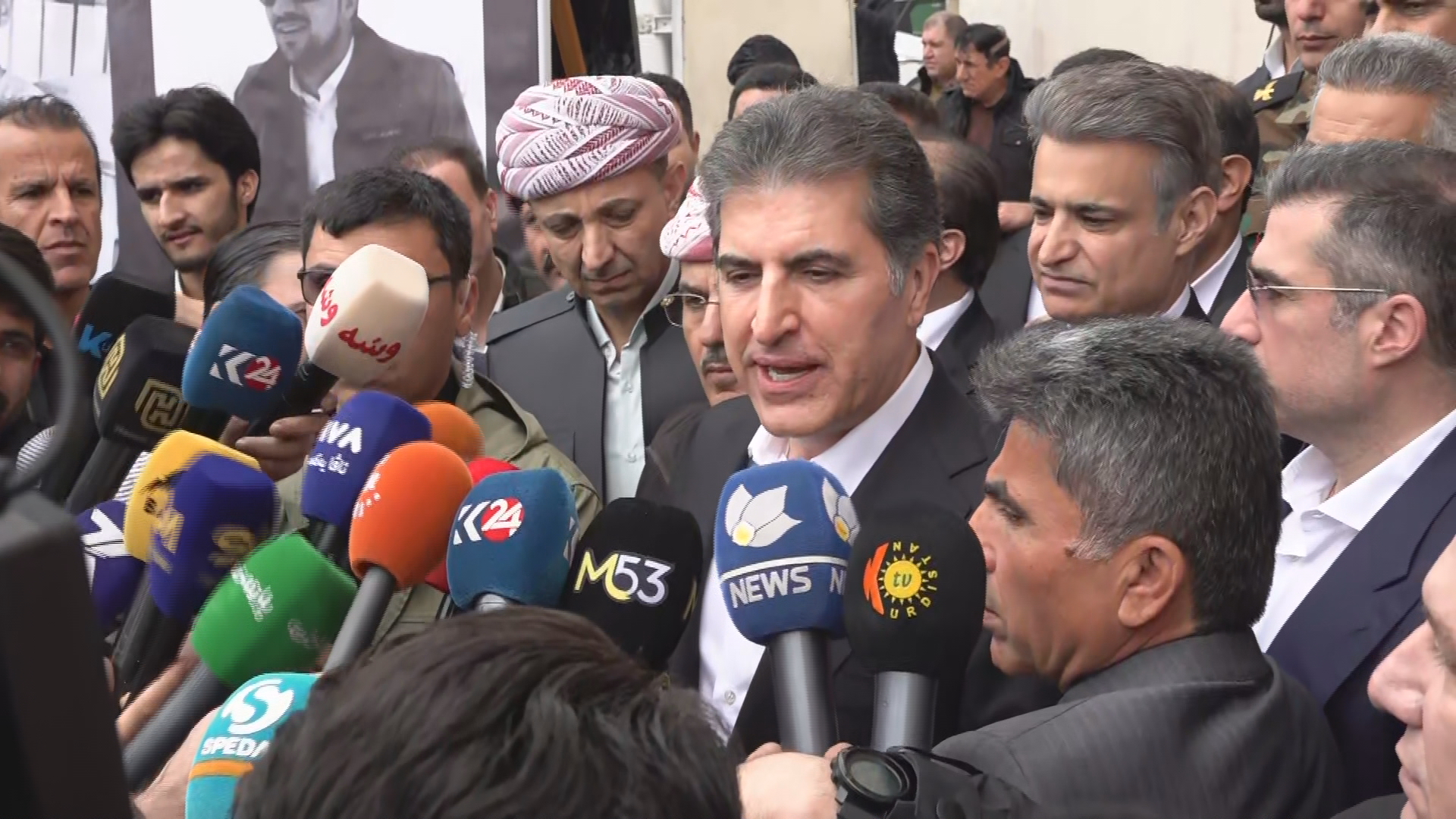 نيجيرفان بارزاني: طهران أقرت بوقوع 