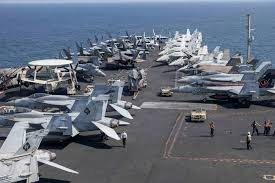 البحرية الإيرانية تعلن إطلاق صواريخ باتّجاه حاملة طائرات أميركية