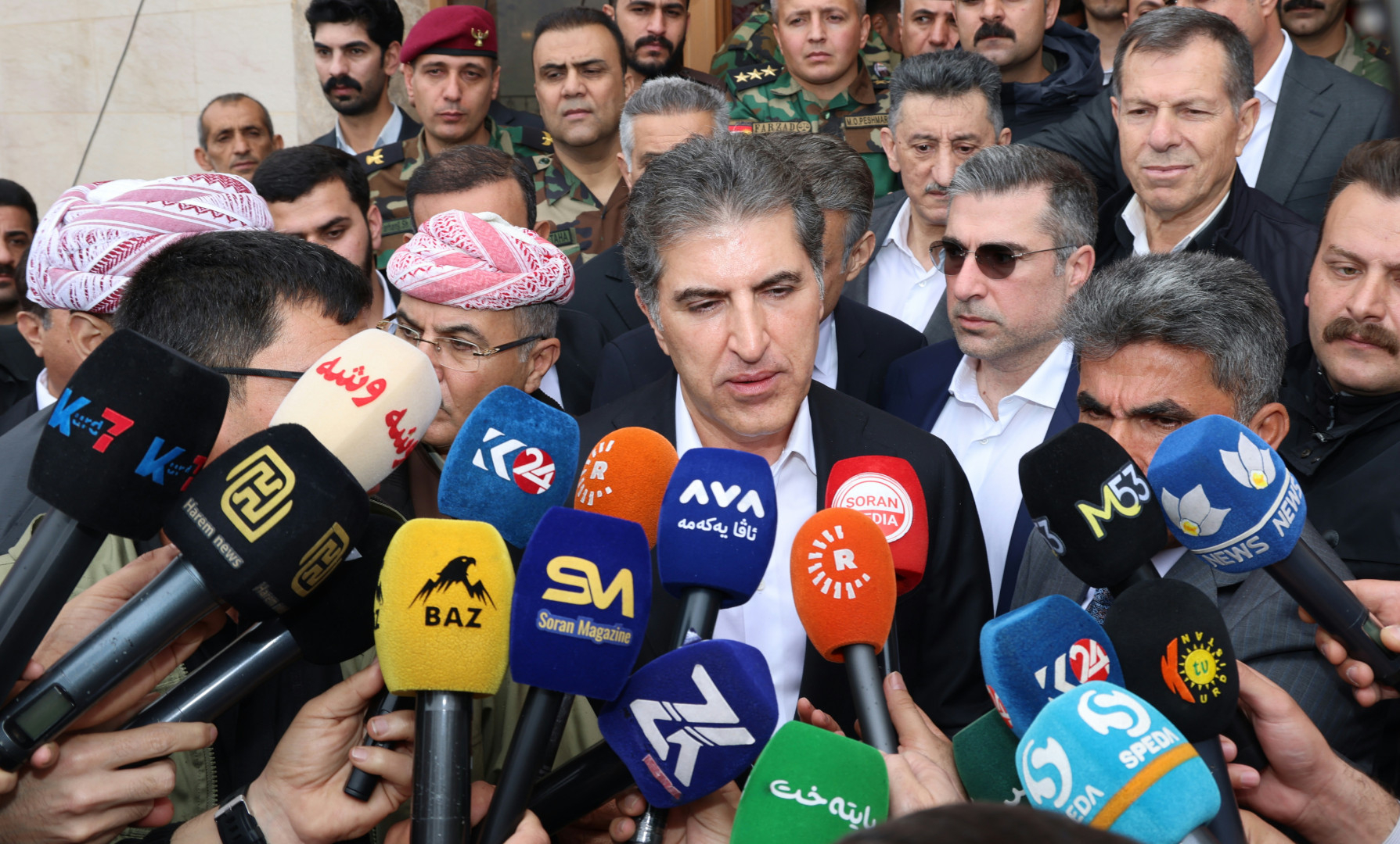 “Kurdistan Is Not Part of Any Conflict,” Says Nechirvan Barzani After Iranian Missile Attack
