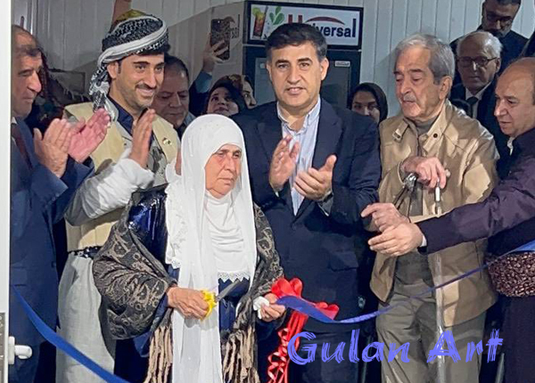 هونەرمەند مەریوان پیرباڵ پێشانگەیەكی تایبەتی شێوەكاری كردەوە