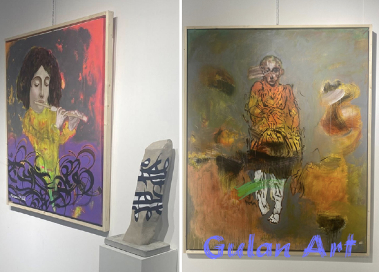 هونەرمەند مەریوان پیرباڵ پێشانگەیەكی تایبەتی شێوەكاری كردەوە