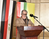 میسرییەکان و عێراقییەکان لە ئاهەنگی نەورۆزی پارتی دیموکراتی کوردستان لە قاهیرە ساتێک وەستان بۆ رێز گرتن لە گیانی پاکی شەهیدانی پێشمەرگە