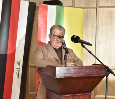 میسرییەکان و عێراقییەکان لە ئاهەنگی نەورۆزی پارتی دیموکراتی کوردستان لە قاهیرە ساتێک وەستان بۆ رێز گرتن لە گیانی پاکی شەهیدانی پێشمەرگە