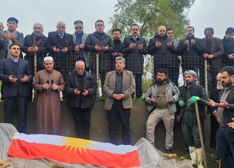 Termê derhêner û sînemakarê Kurdistanê Mehdî Umêd li bajarê Hewlêrê ji axê re hat spardin