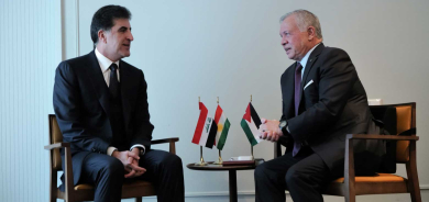 نيجيرفان بارزاني يتلقى رسالة من ملك الأردن