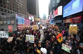 بڵاوبوونەوەی ناڕەزایەتی جیهانی دژی شەڕ