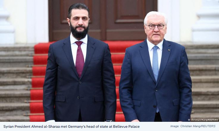 Syrian Interim President’s Berlin Visit Sparks Kurdish Protests as Germany Faces Rising Inflation Concerns