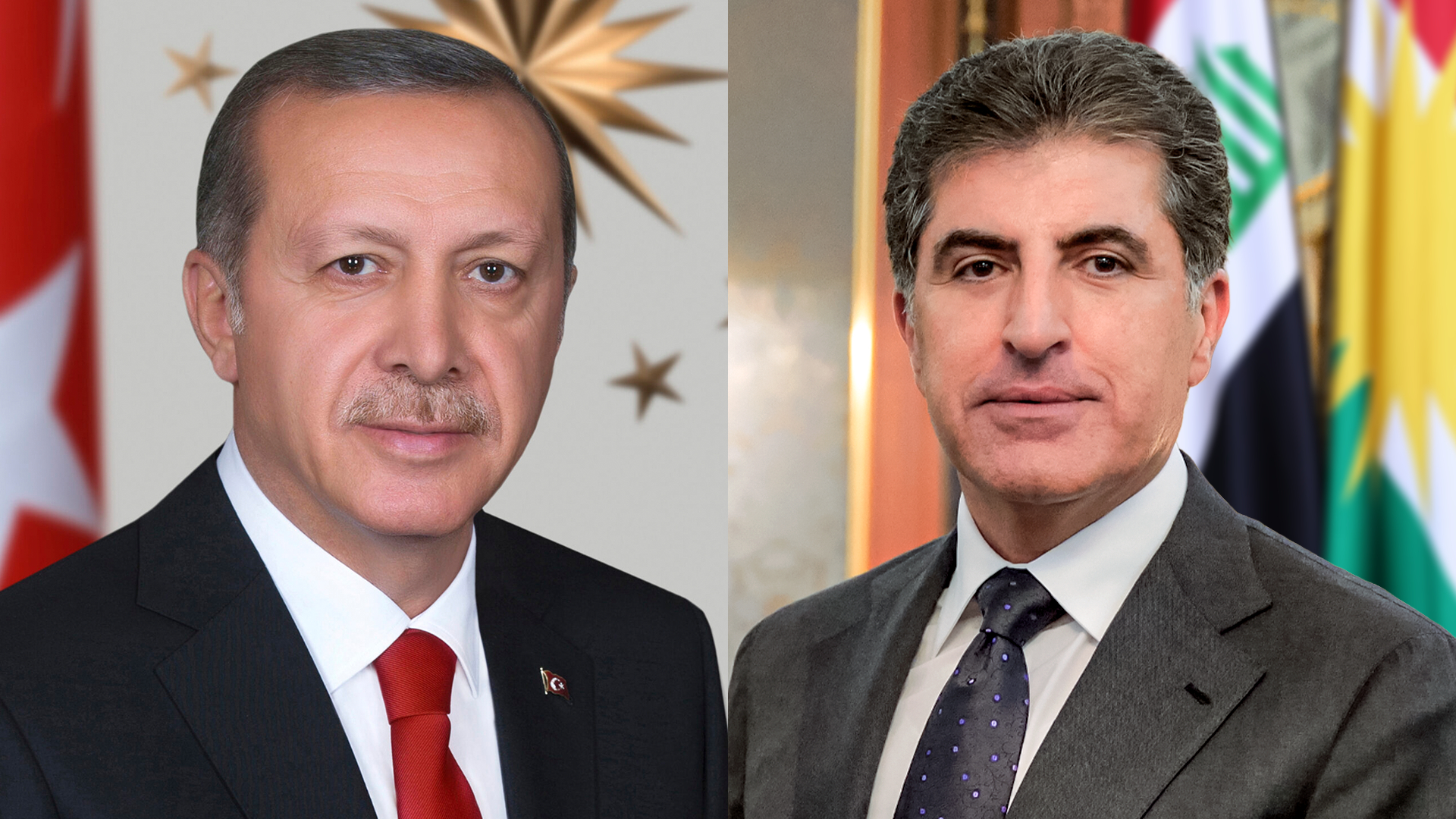 Erdoğan Phones Kurdistan Region President to Condole Fallen Peshmerga and Discuss Regional Stability