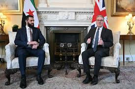 ستارمر يبحث مع الشرع الهجرة وأمن الحدود