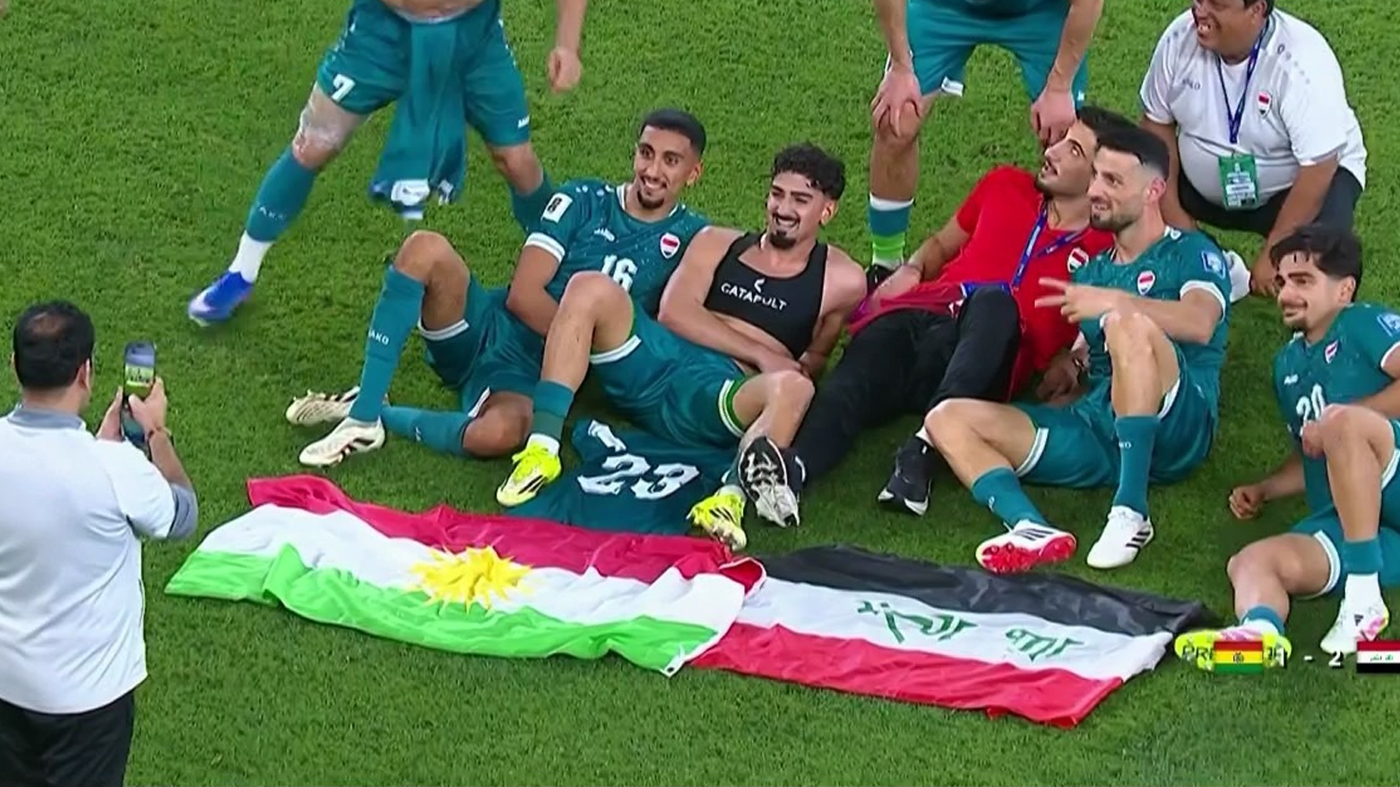 Iraq piştî 40 salî dîsa gihîşt Mondîalê