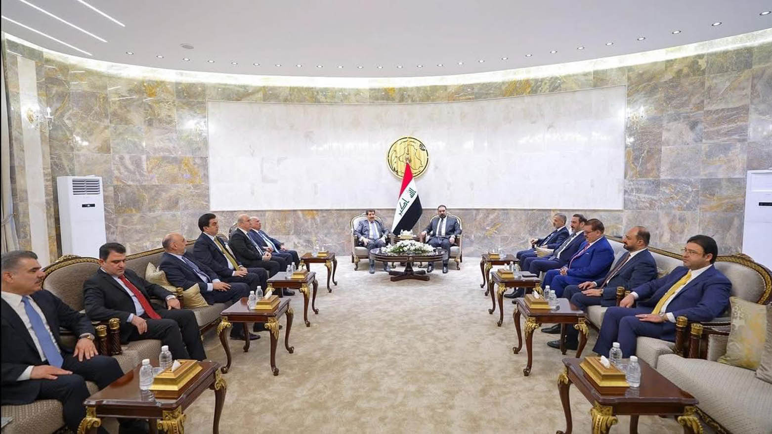 وفد الديمقراطي الكوردستاني ورئيس البرلمان العراقي يبحثان الاستحقاقات الدستورية