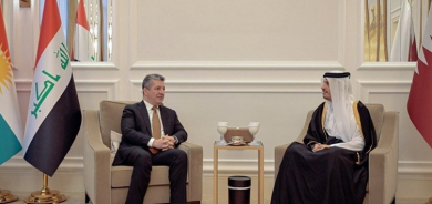 Mesrûr Barzanî û Serokwezîrê Qeterê: Divê Bexda rê li ber milîsan bigire