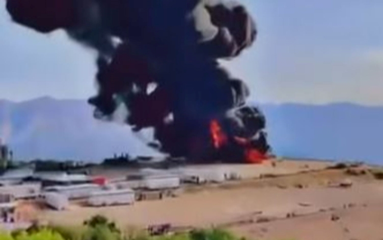 Li Sersingê teqîn, hilberîna petrolê rawestiya