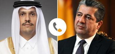 رئيس حكومة إقليم كوردستان ورئيس الوزراء القطري يبحثان الأوضاع في الإقليم والعراق والمنطقة