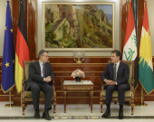 نێچیرڤان بارزانی  سەرۆکی هەرێمی کوردستان  په‌يامێكى پشتگيريى له‌ ئه‌ڵمانياوه‌ پێده‌گات