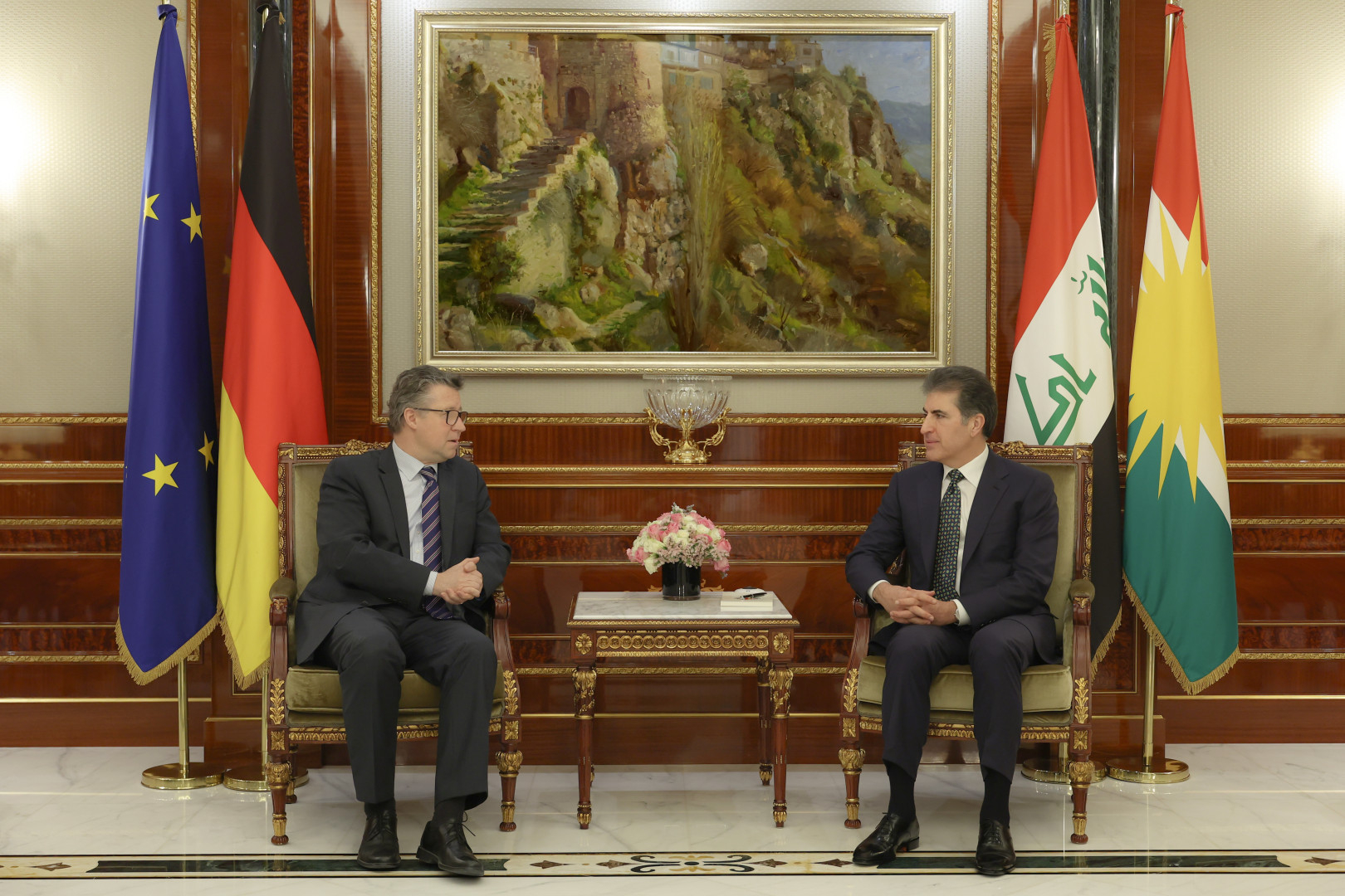 Germany Condemns Attacks on Kurdistan Region in Phone Call with President of the Kurdistan Region Nechirvan Barzani