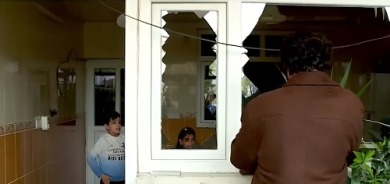 سقوط طائرتين مسيرتين في حي 