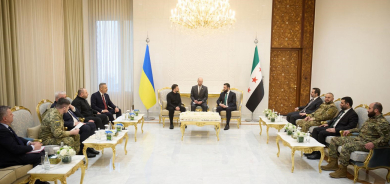 Zelenskyy li Şamê bi Ehmed Şera û Hakan Fidan re civiya