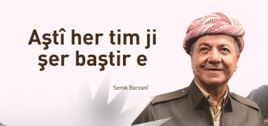 Serok Barzanî: Em hêvî dikin ev agirbest bibe destpêka aştiyeke mayînde