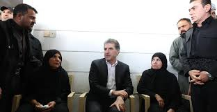 نيجيرفان بارزاني يشارك في عزاء ضحايا هجمات اربيل