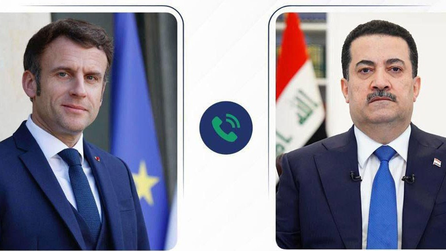 السوداني لـ ماكرون: اعتقلنا الأشخاص الذين هاجموا أربيل بالطائرات المسيرة