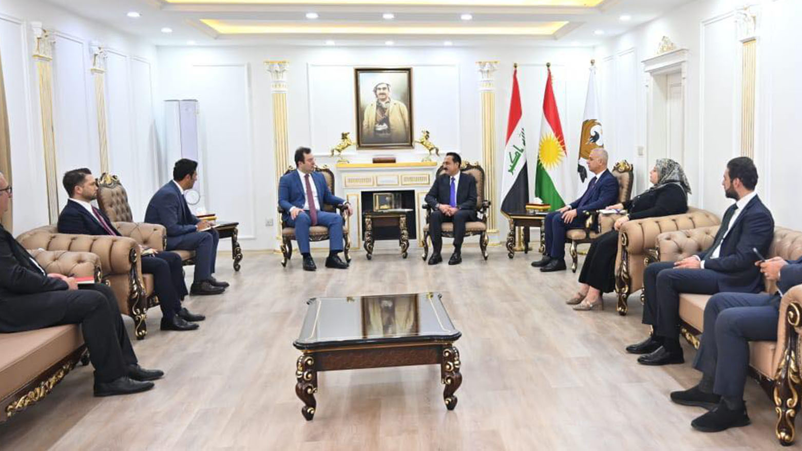 محافظ أربيل والقنصل التركي يبحثان التطورات السياسية وتوضيحات هامة بشأن 