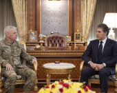 سەرۆکی هەرێمی کوردستان و فەرماندەی گشتیی هێزەکانی هاوپەیمانان لە عێراق و سووریا کۆبوونەوە و جەختیان لە گرنگی بەردەوامی هاوئاهەنگییەکان کردەوە.