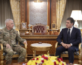 Kurdistan Region President Meets Coalition Commander to Discuss Security Developments