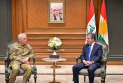 Prime Minister Masrour Barzani receives Commander of Coalition Forces in Iraq and Syria