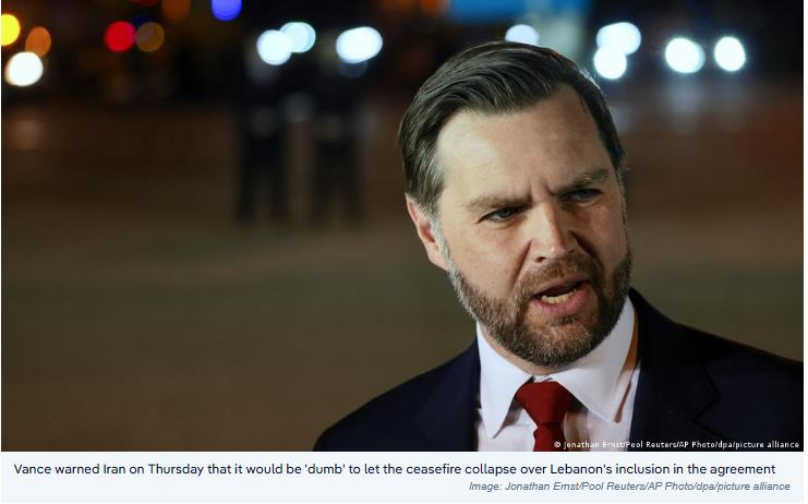 U.S. Sends Vice President JD Vance to Pakistan for Urgent Talks with Iran as Israel–Hezbollah Clashes Threaten Ceasefire