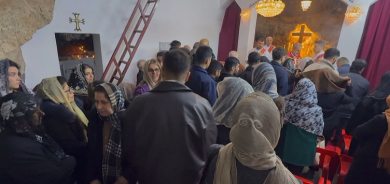 إحياء مراسم مار قيوم في قرية دوري بمنطقة برواري بالا بمحافظة دهوك