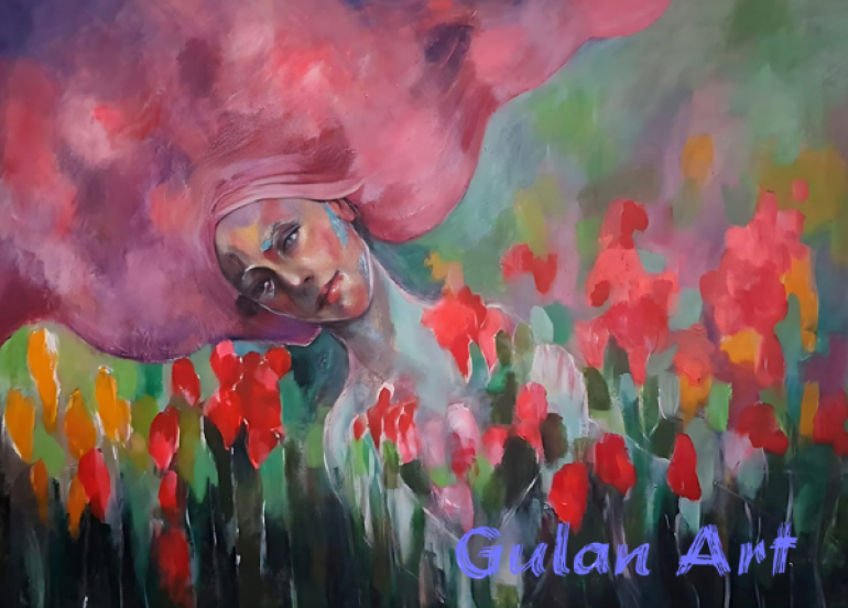 ئاوازەكانی ڕەنگ و ژیان.. خوێندنەوەیەك بۆ جیهانی هونەریی نەسرین مەحموود