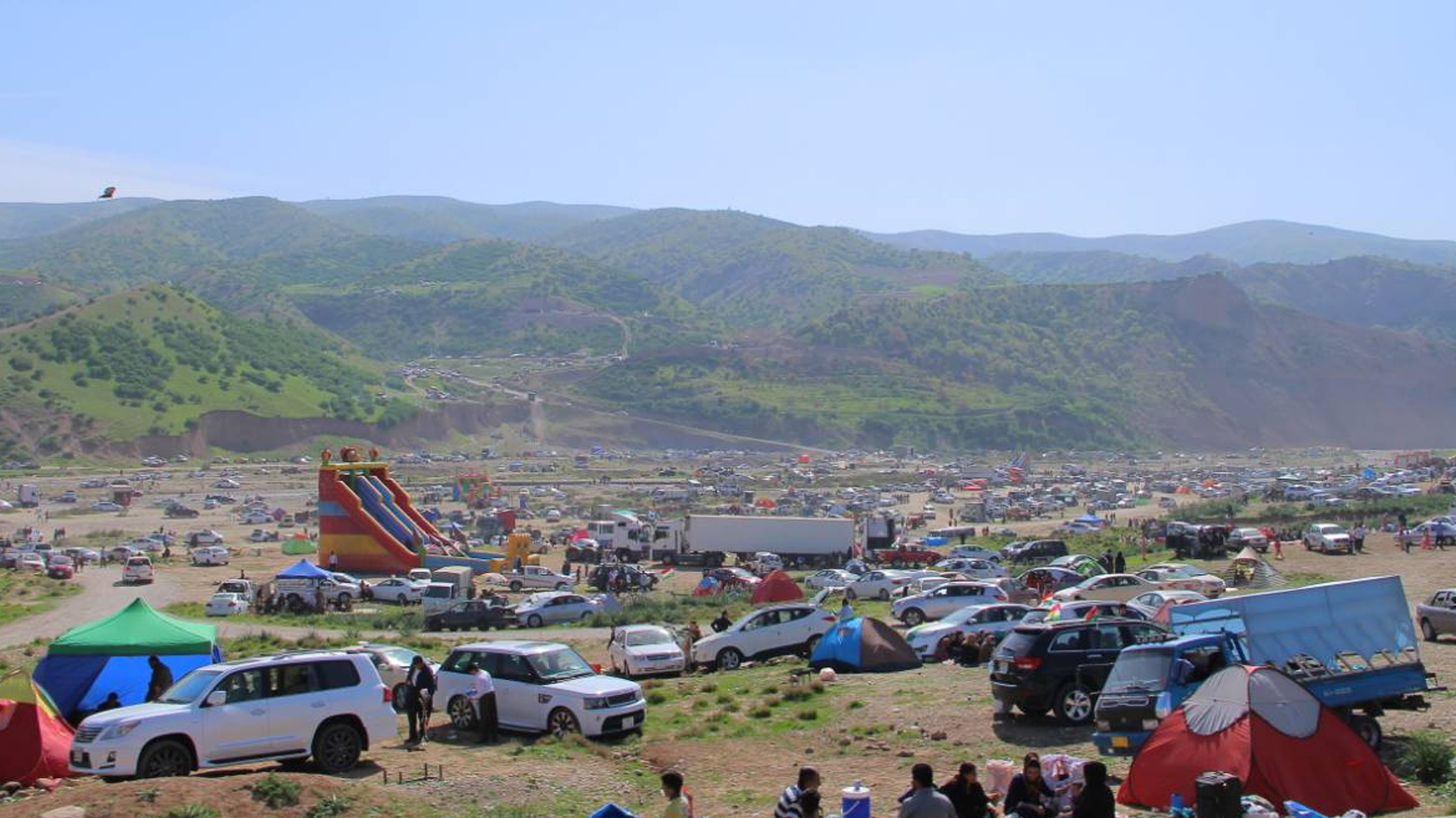 مرور أربيل تعلن تغيير مسار الطريق المؤدي إلى مصيف 