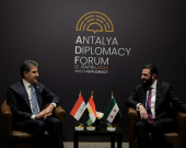 Kurdistan Region President Meets Syrian President Ahmed al-Sharaa at Antalya Diplomacy Forum