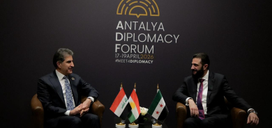 Kurdistan Region President Meets Syrian President Ahmed al-Sharaa at Antalya Diplomacy Forum