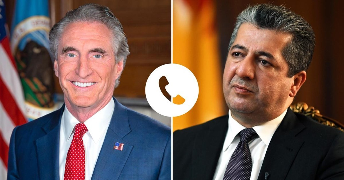 Readout of Prime Minister Masrour Barzani’s video call with U.S. Secretary of the Interior Doug Burgum