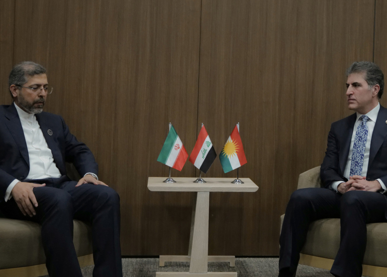 Nêçîrvan Barzanî û Seîd Xetîbzade peywendiyên Hewlêr û Tehranê nîqaş kirin