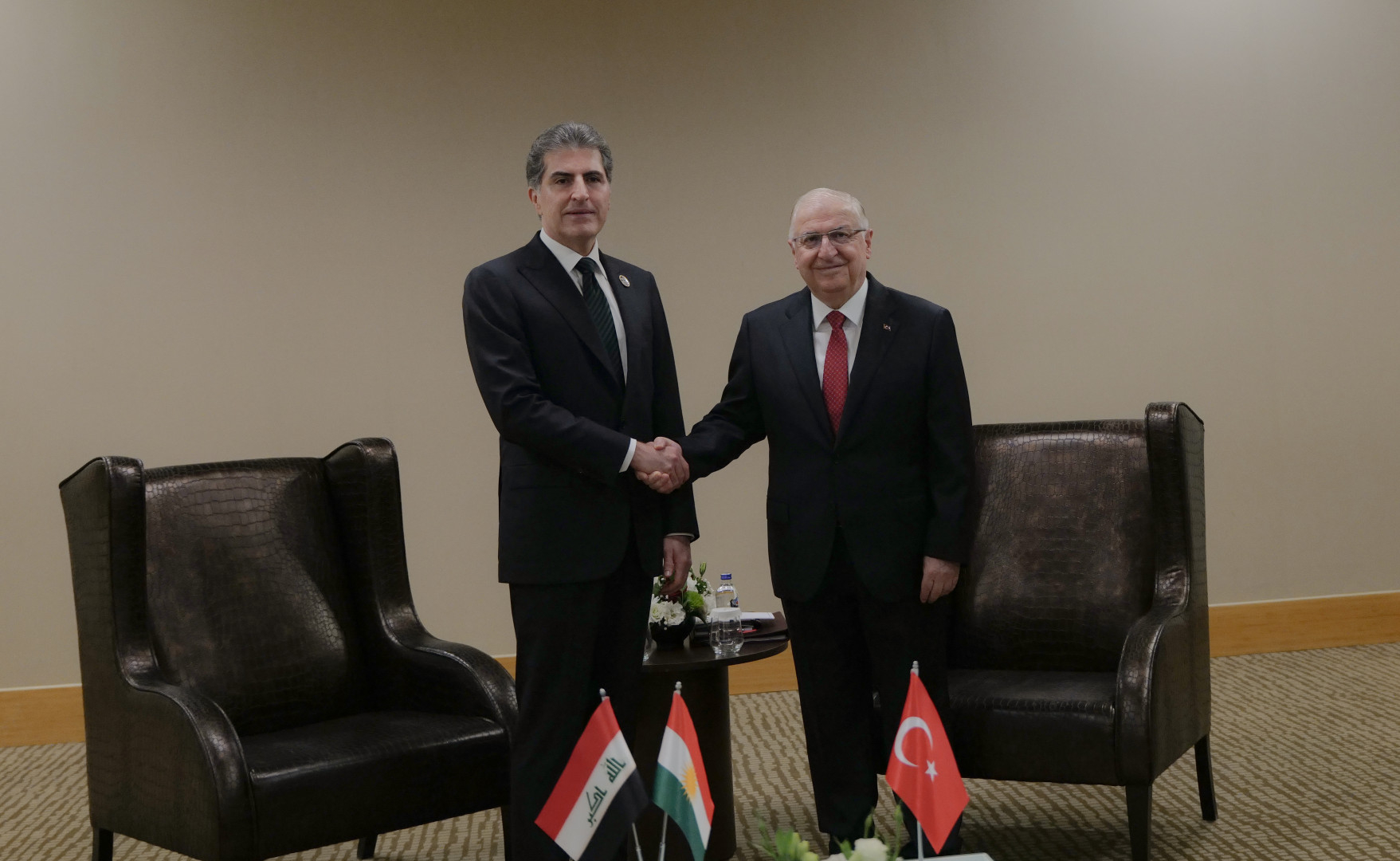 Kurdistan Region President Meets Türkiye’s Defense Minister at Antalya Diplomacy Forum